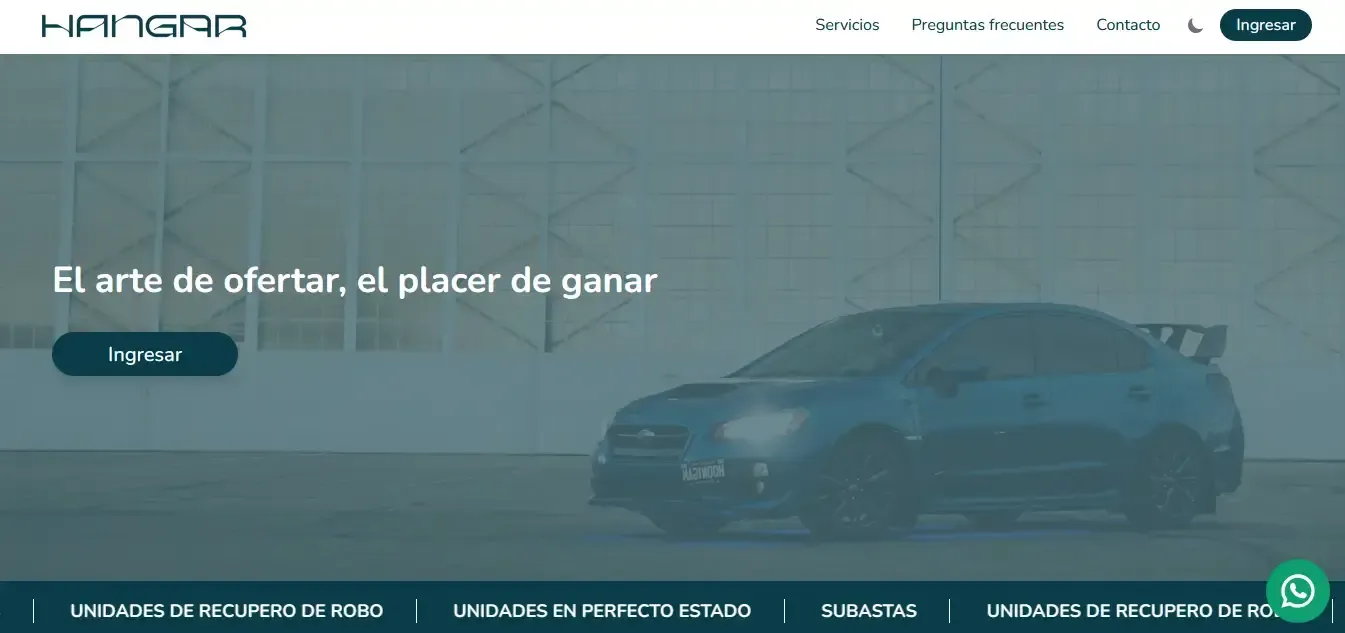 Foto del proyecto de Hangar Subastas